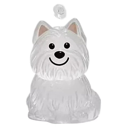 Clear Pet Hair Keychain Cute Dog Fur Keepsake Holder Creative Transparent Pet Hair Memorial Collection Pendant for Dog/Cat